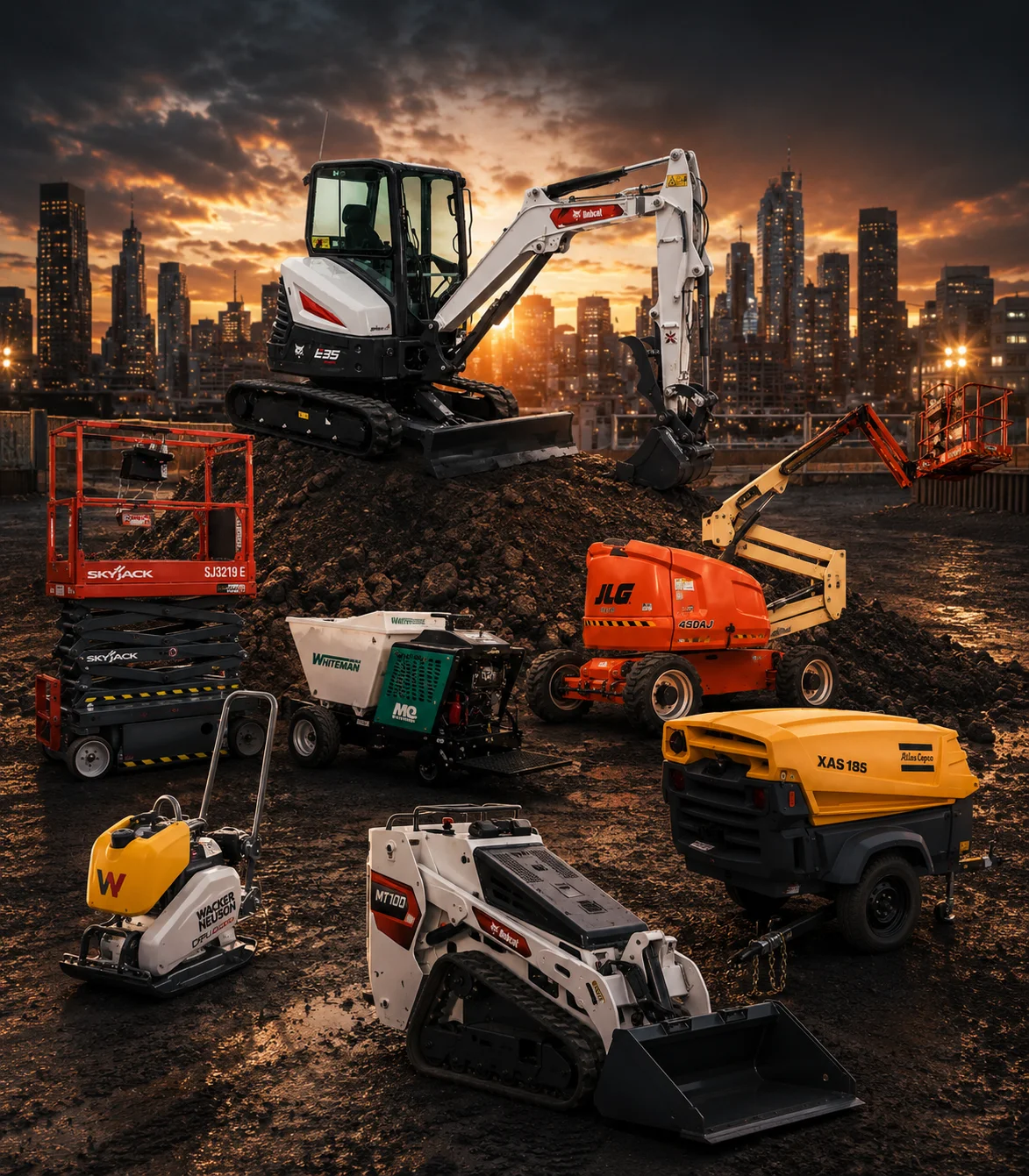 heavy equipment rentals NY