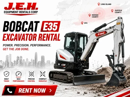 mini excavator rental Long Island