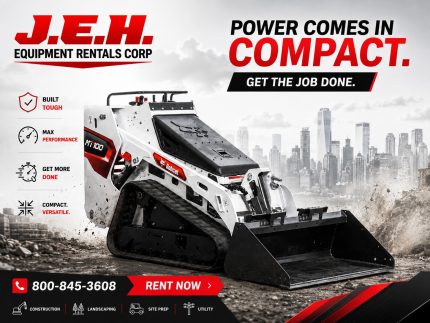 mini skid steer rental Long Island