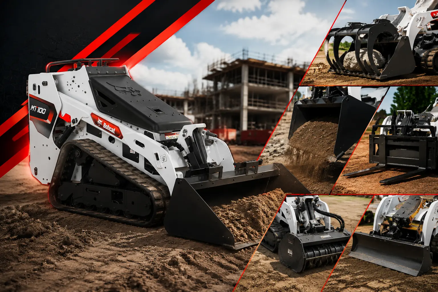 Best Skid Steer Attachments for Construction Sites