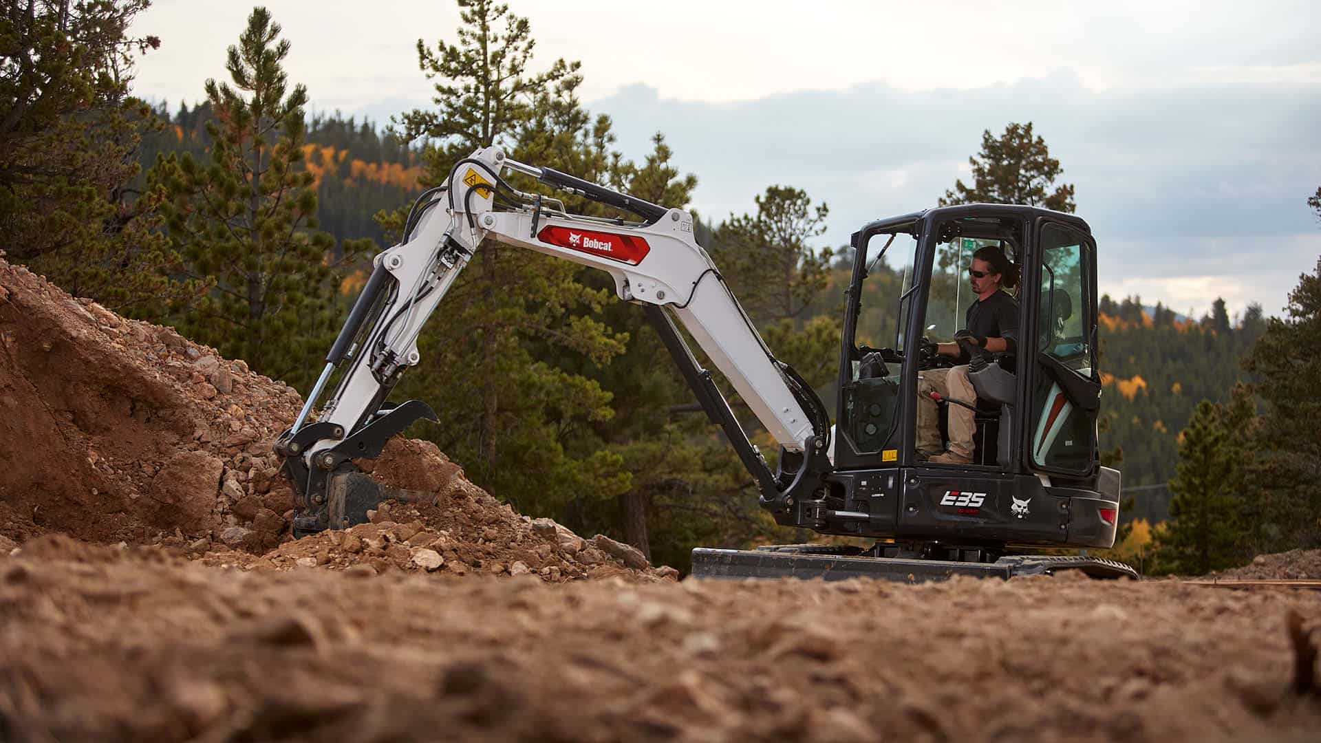 Bobcat E35 Excavator rental Ny