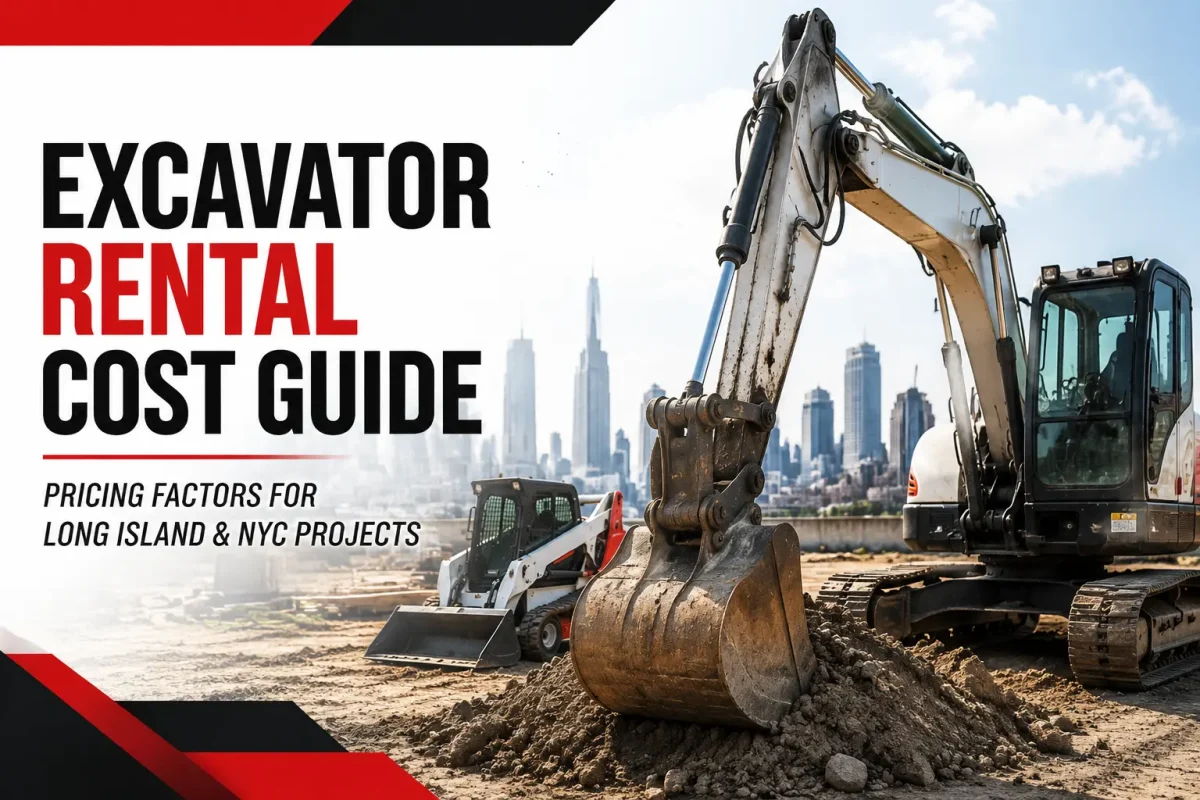 Excavator Rental Cost