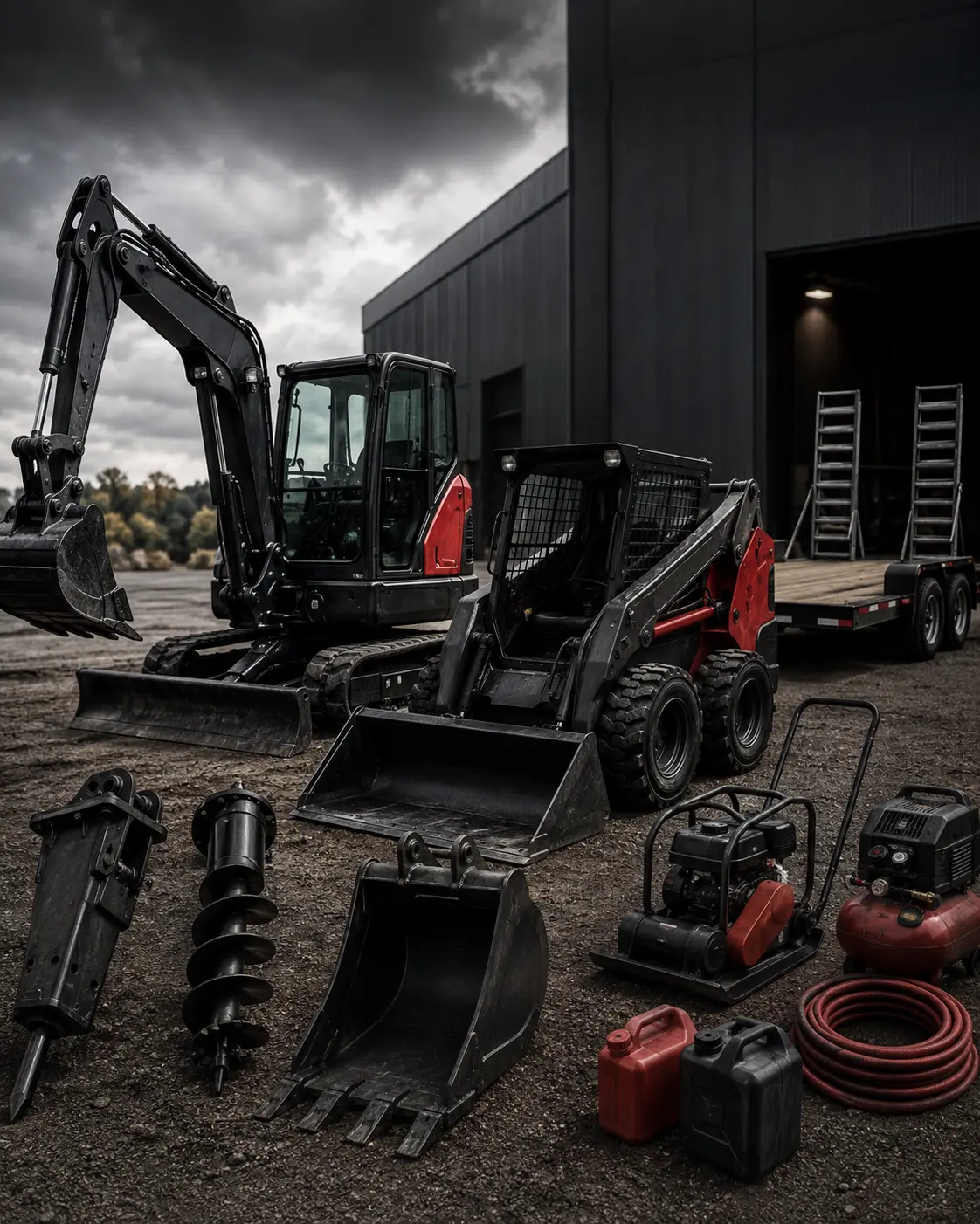 Bobcat E35 mini excavator rental rates Long Island