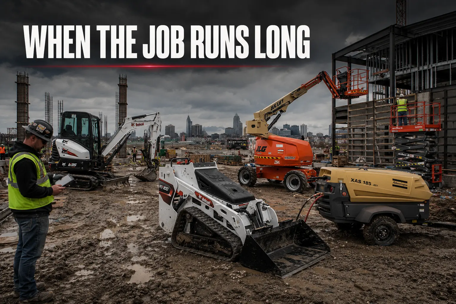 Daily vs weekly equipment rental for Long Island construction jobs