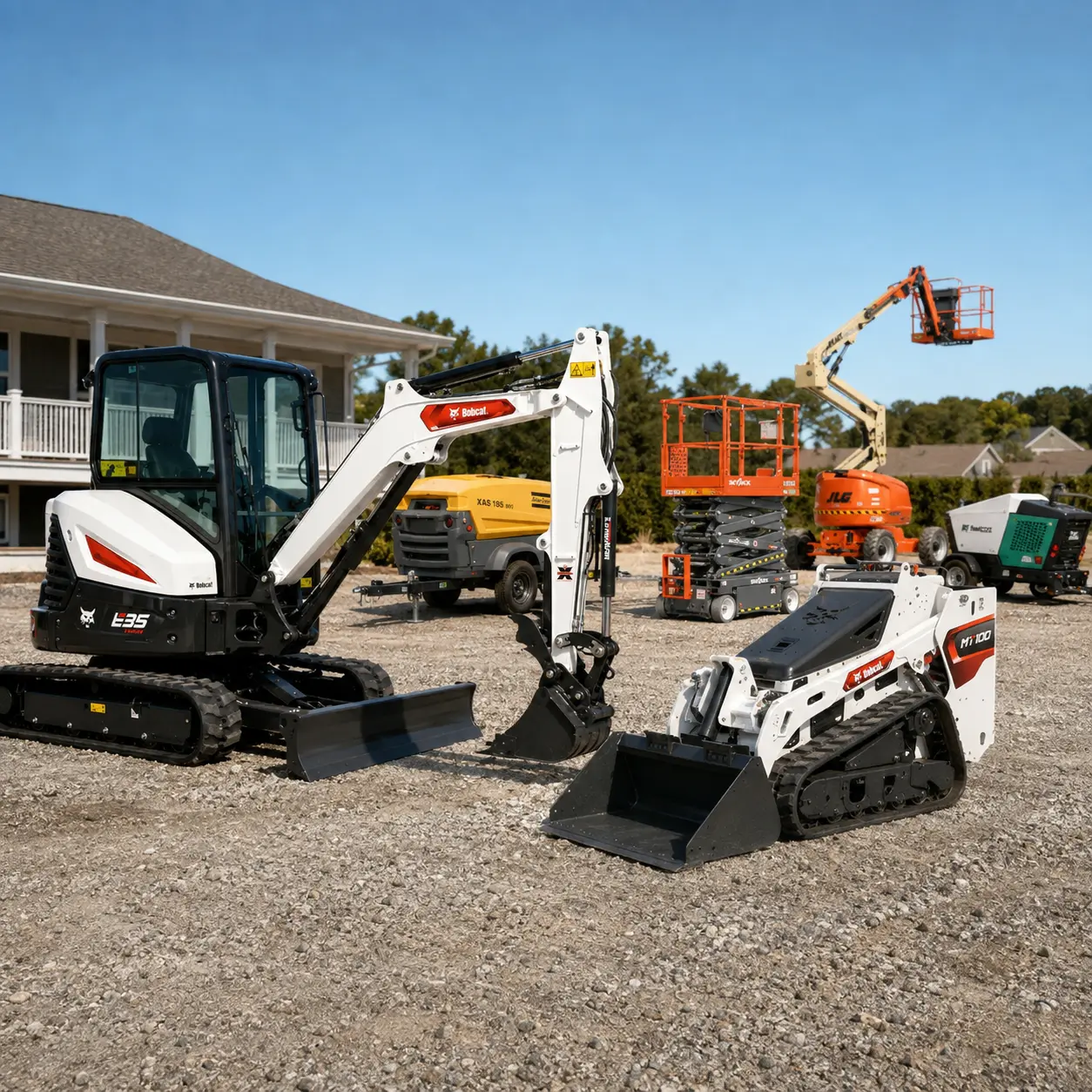 Heavy equipment rentals for contractors in Smithtown Suffolk County