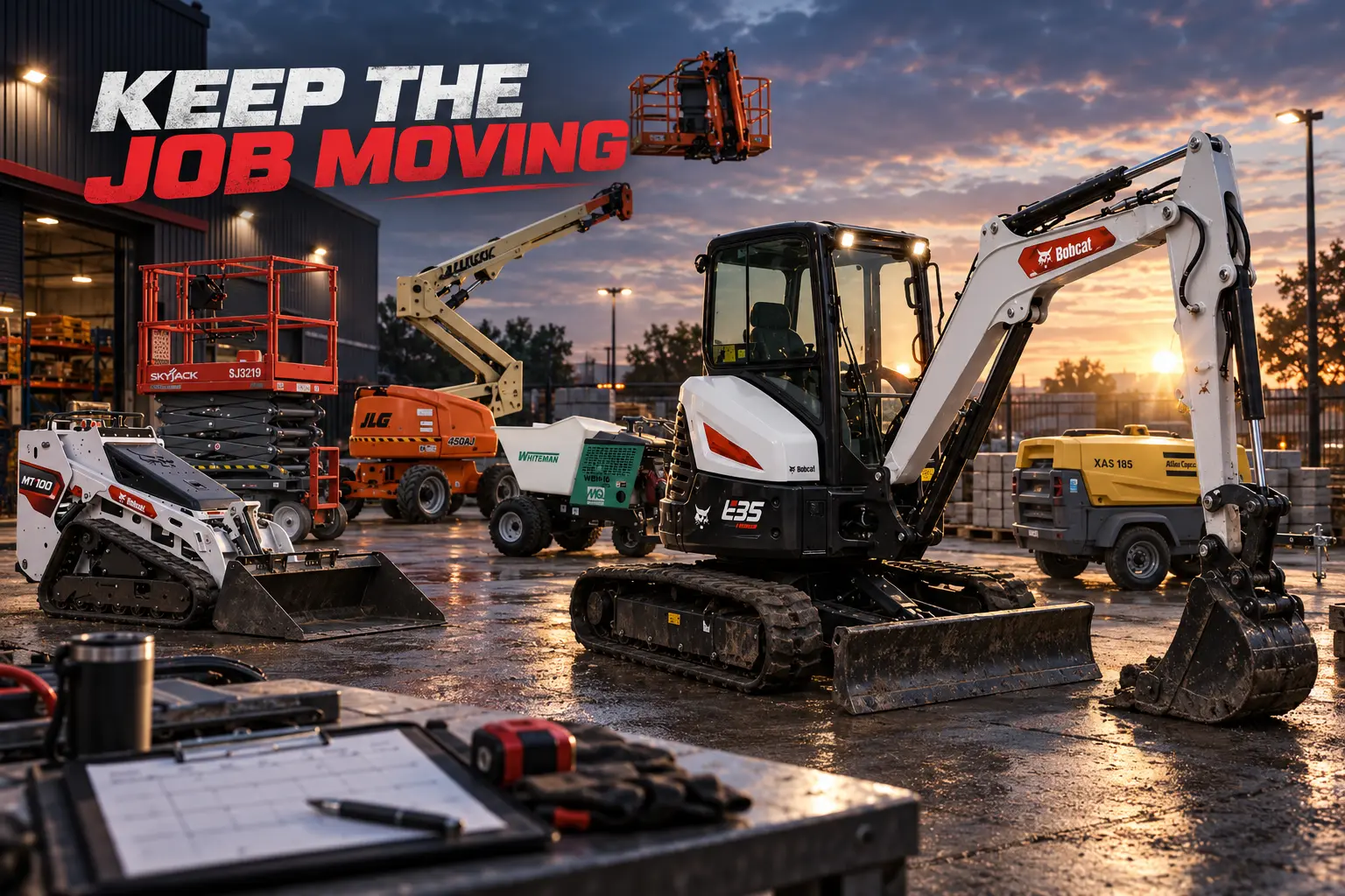 How to Extend Your Equipment Rental With J.E.H Equipment Rentals