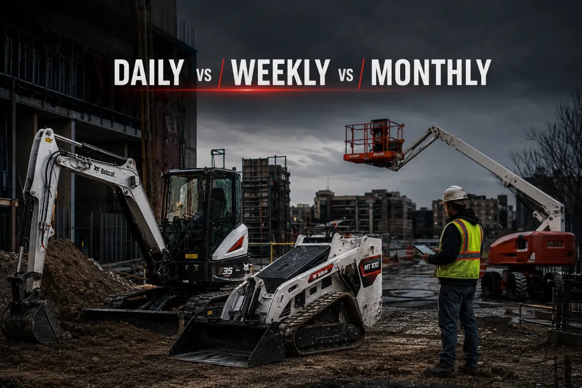 daily vs weekly equipment rental