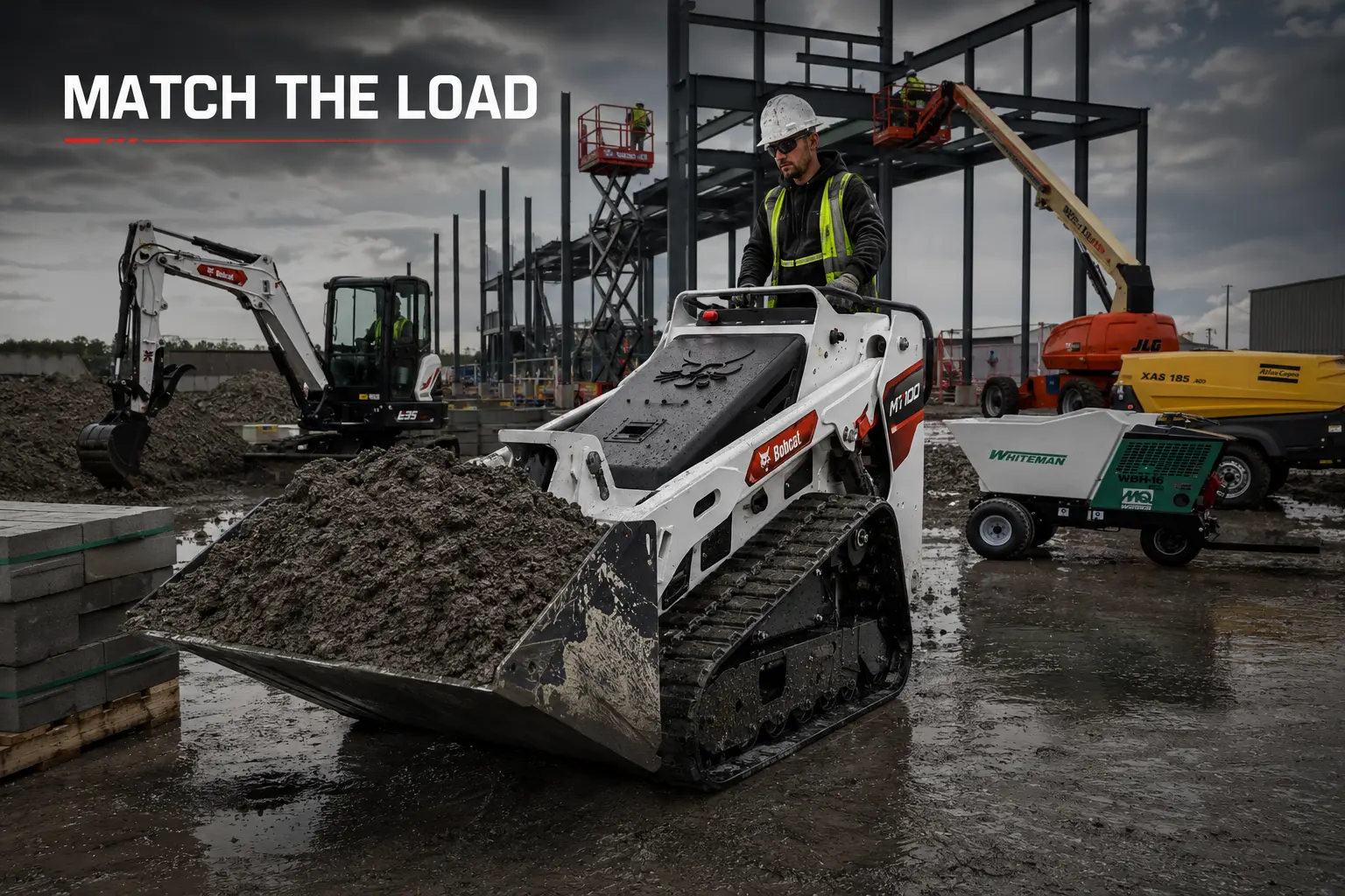 mini track loader capacity