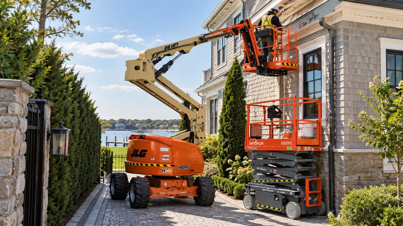 Tight access and lift work
